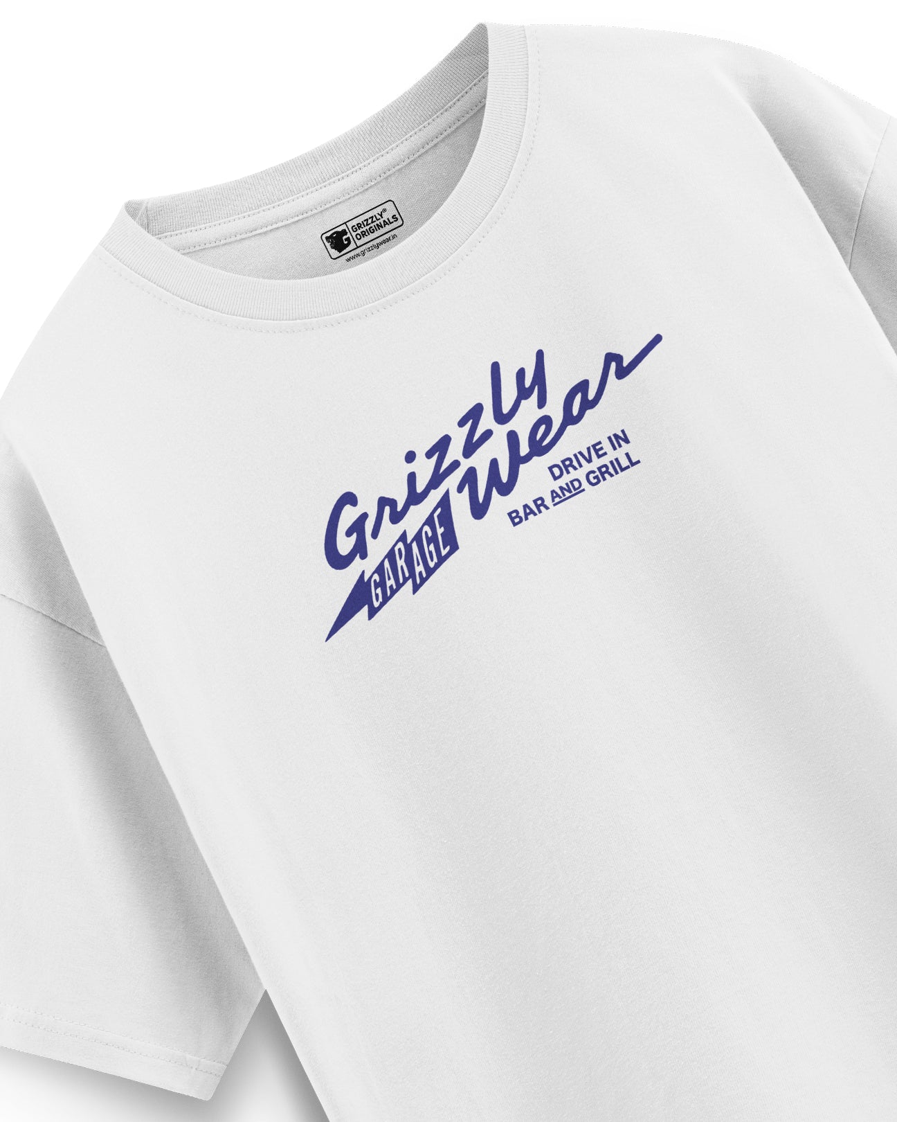 Oversized Graphic Grizzly Bar T-Shirt
