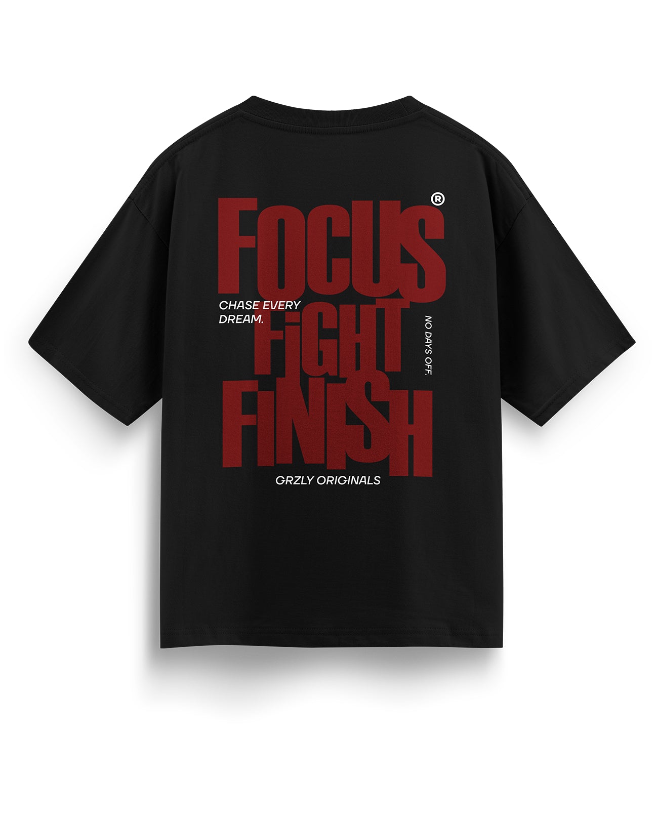 Oversized Graphic Classic T-Shirt - Triple F