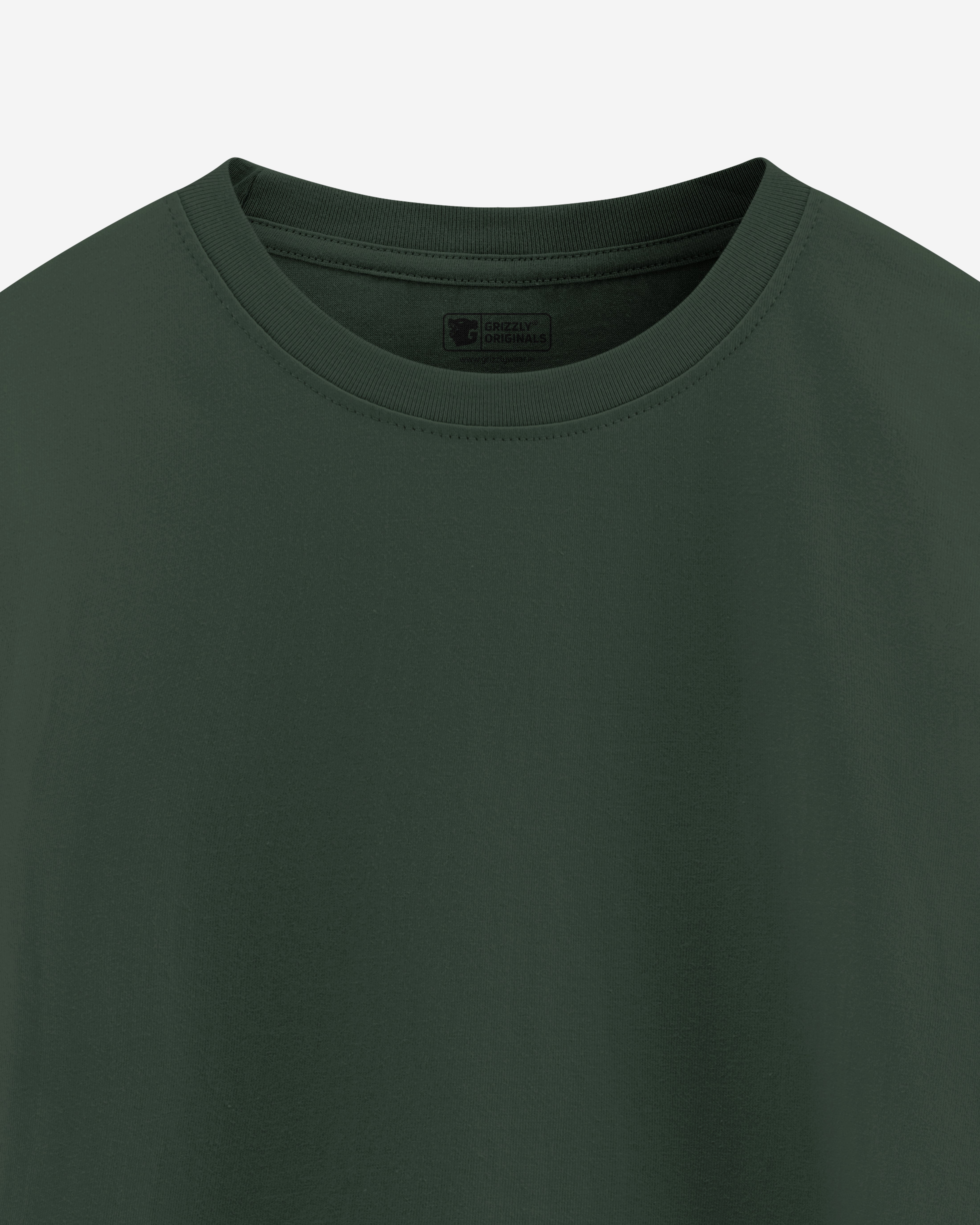 Forest Green Oversized Premium T-Shirt- Men