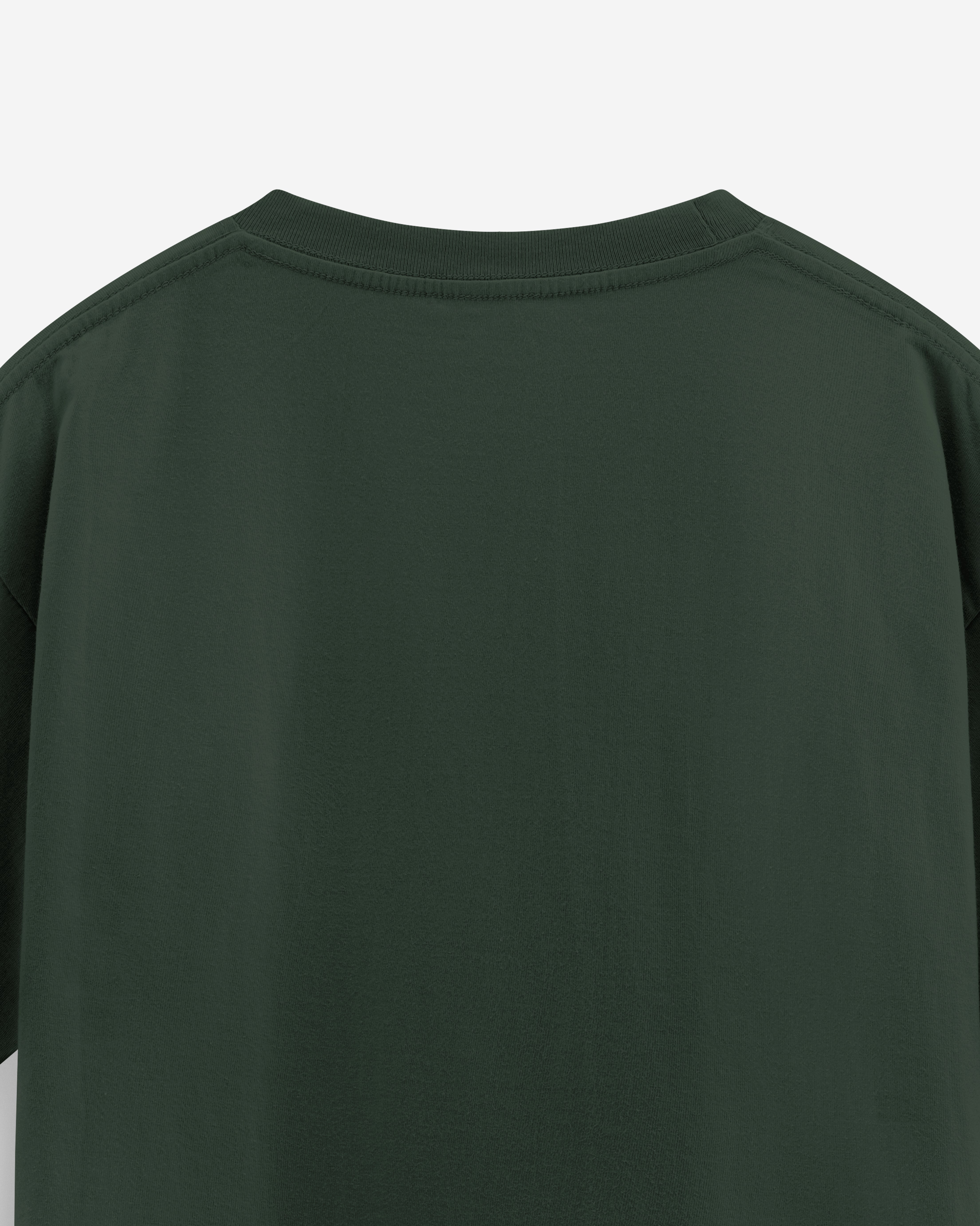 Forest Green Oversized Premium T-Shirt- Men