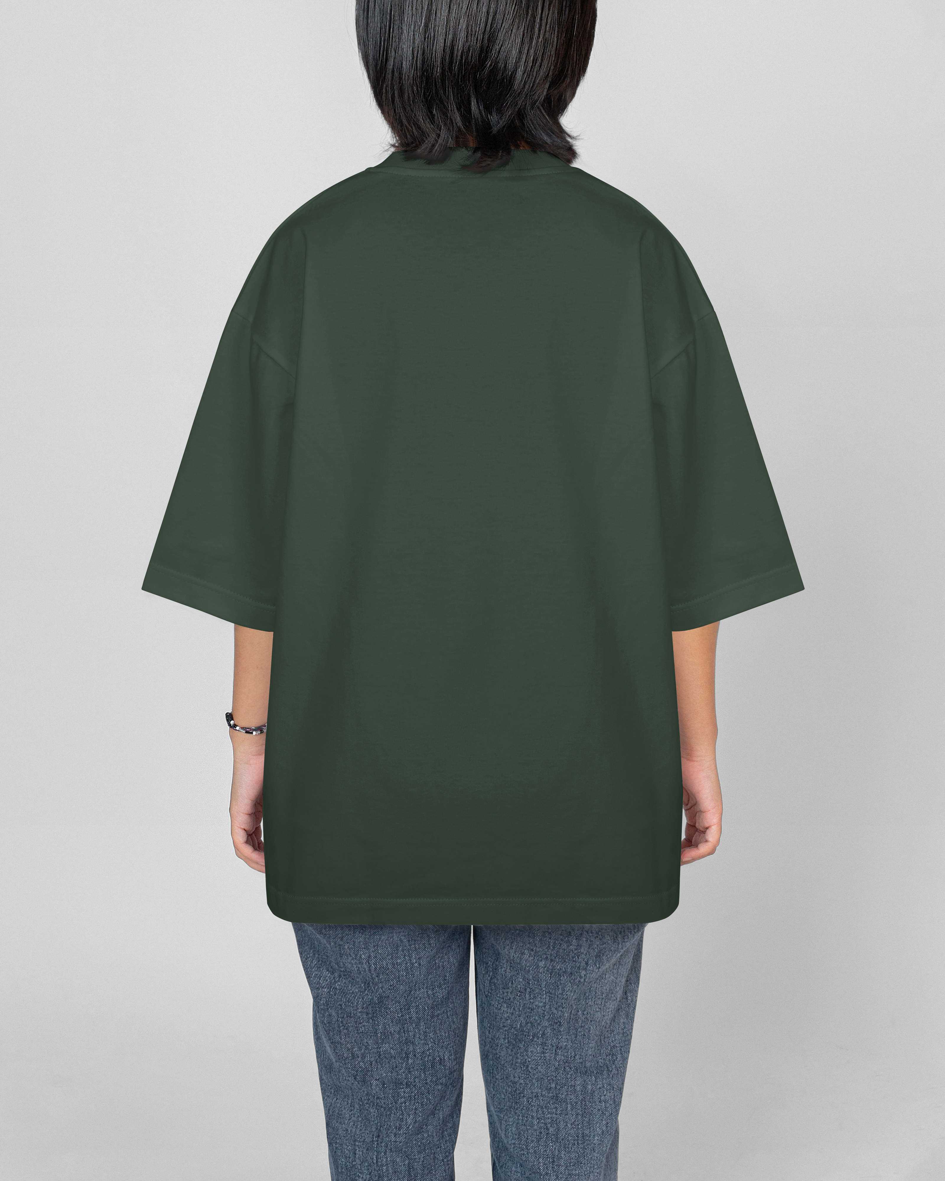 Green Oversized Premium T-Shirt- Women