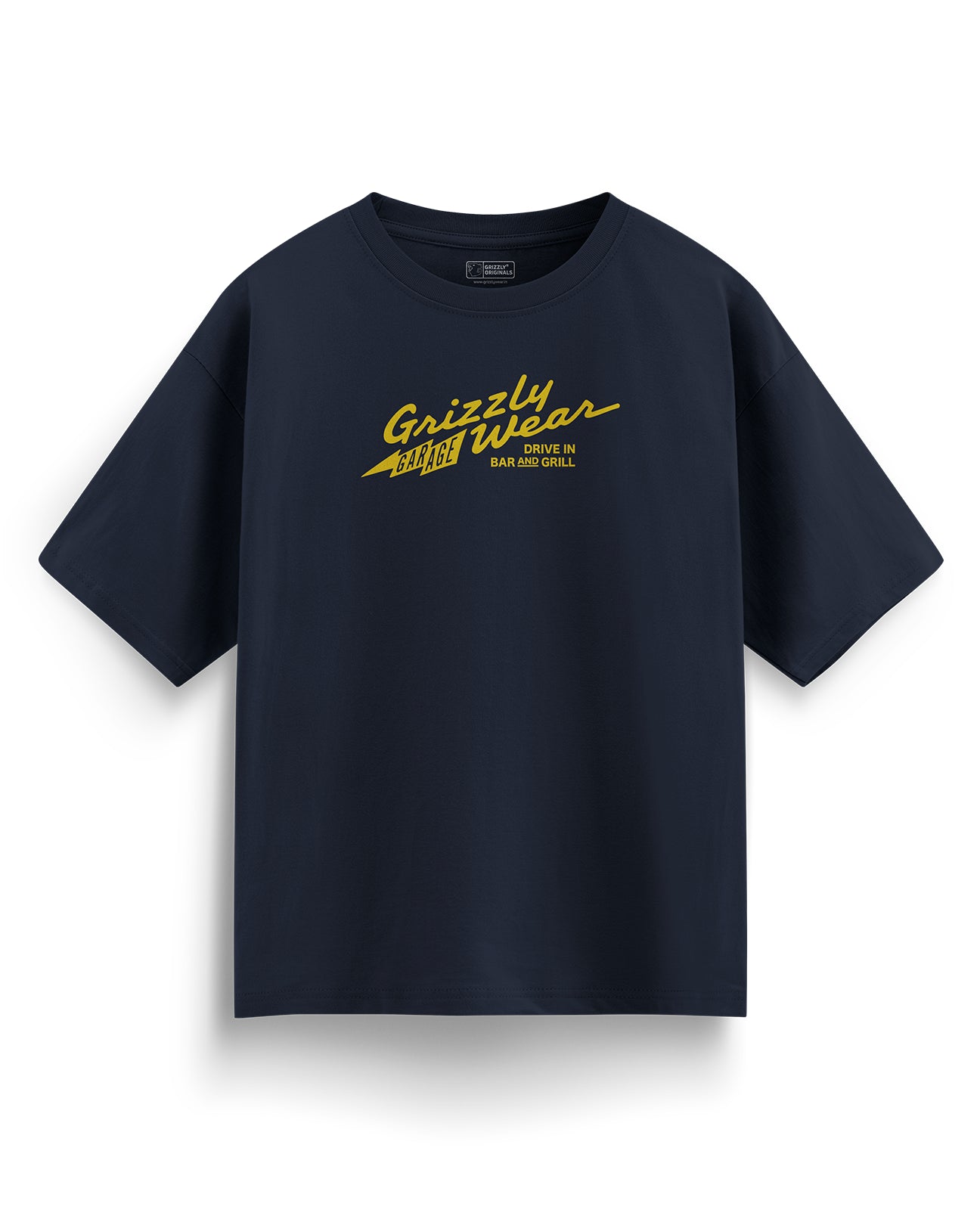 Oversized Graphic Grizzly Bar T-Shirt