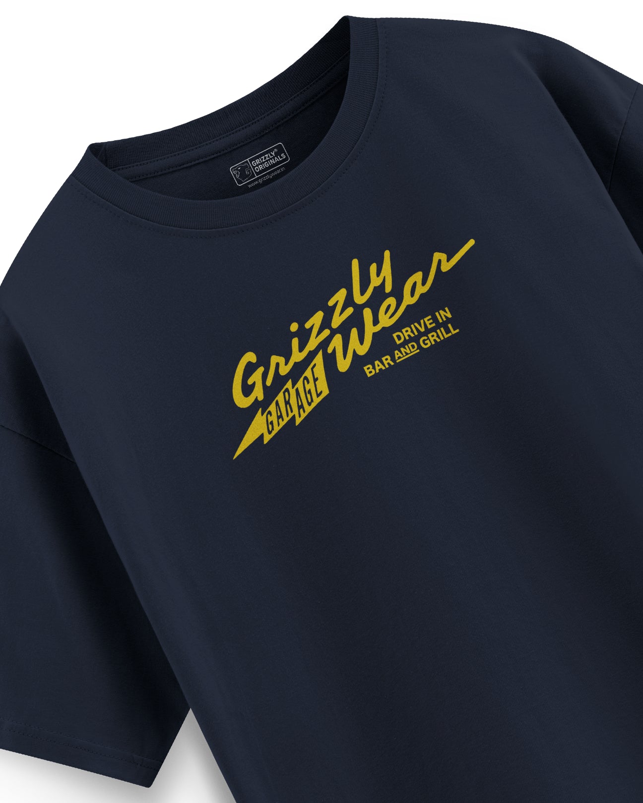 Oversized Graphic Grizzly Bar T-Shirt