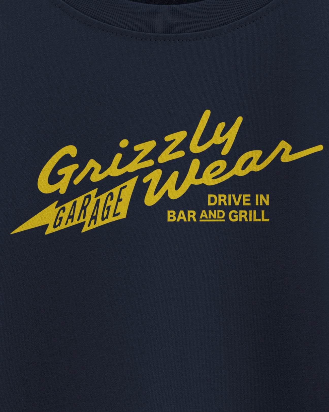 Oversized Graphic Grizzly Bar T-Shirt