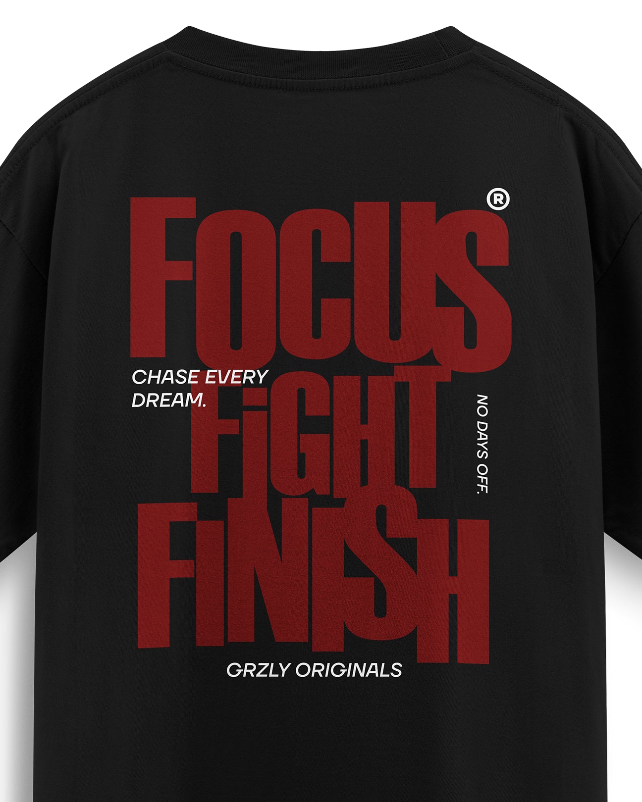 Oversized Graphic Classic T-Shirt - Triple F