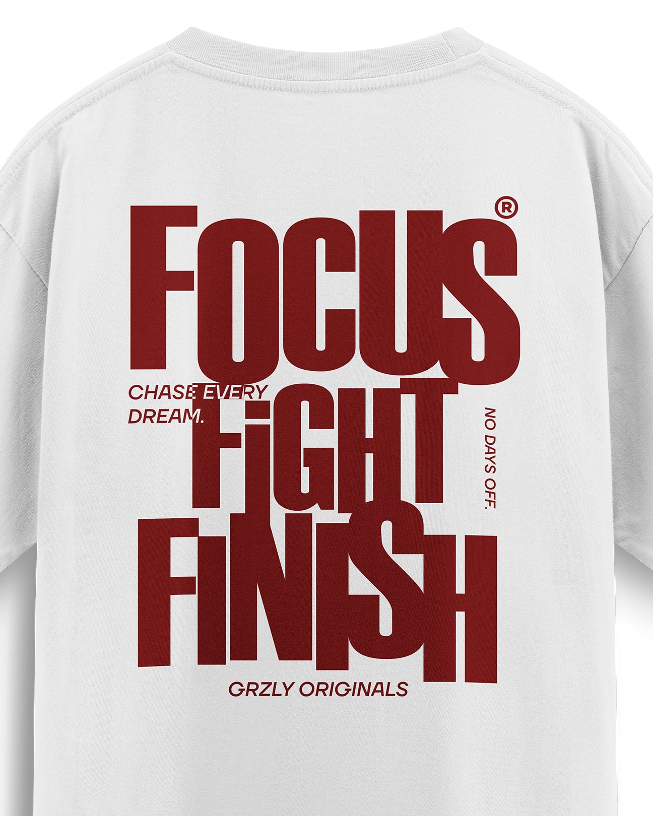 Oversized Graphic Classic T-Shirt - Triple F