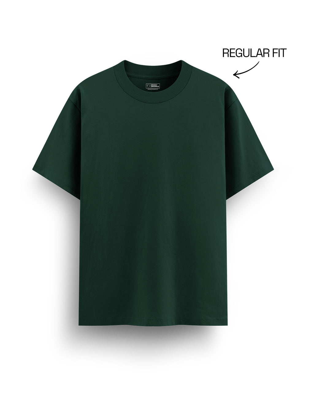 Regular Blank T-Shirt - Mossy Green
