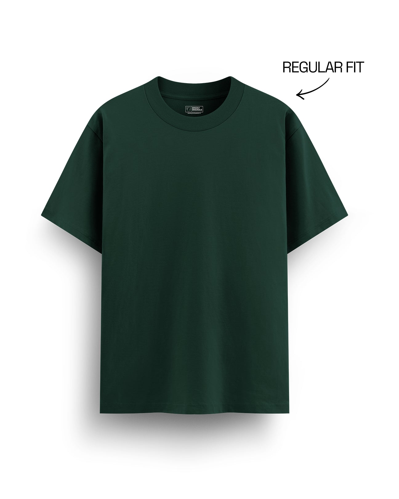 Regular Blank T-Shirt - Mossy Green