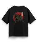Oversized Graphic Classic T-Shirt - Grizzly Rage Tee