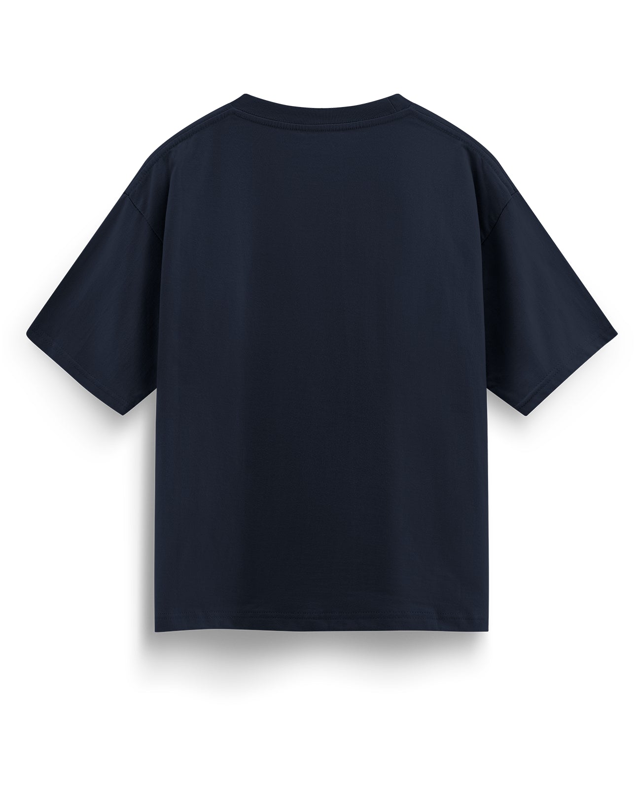 Oversized Blank T-Shirt - Classic Navy Blue