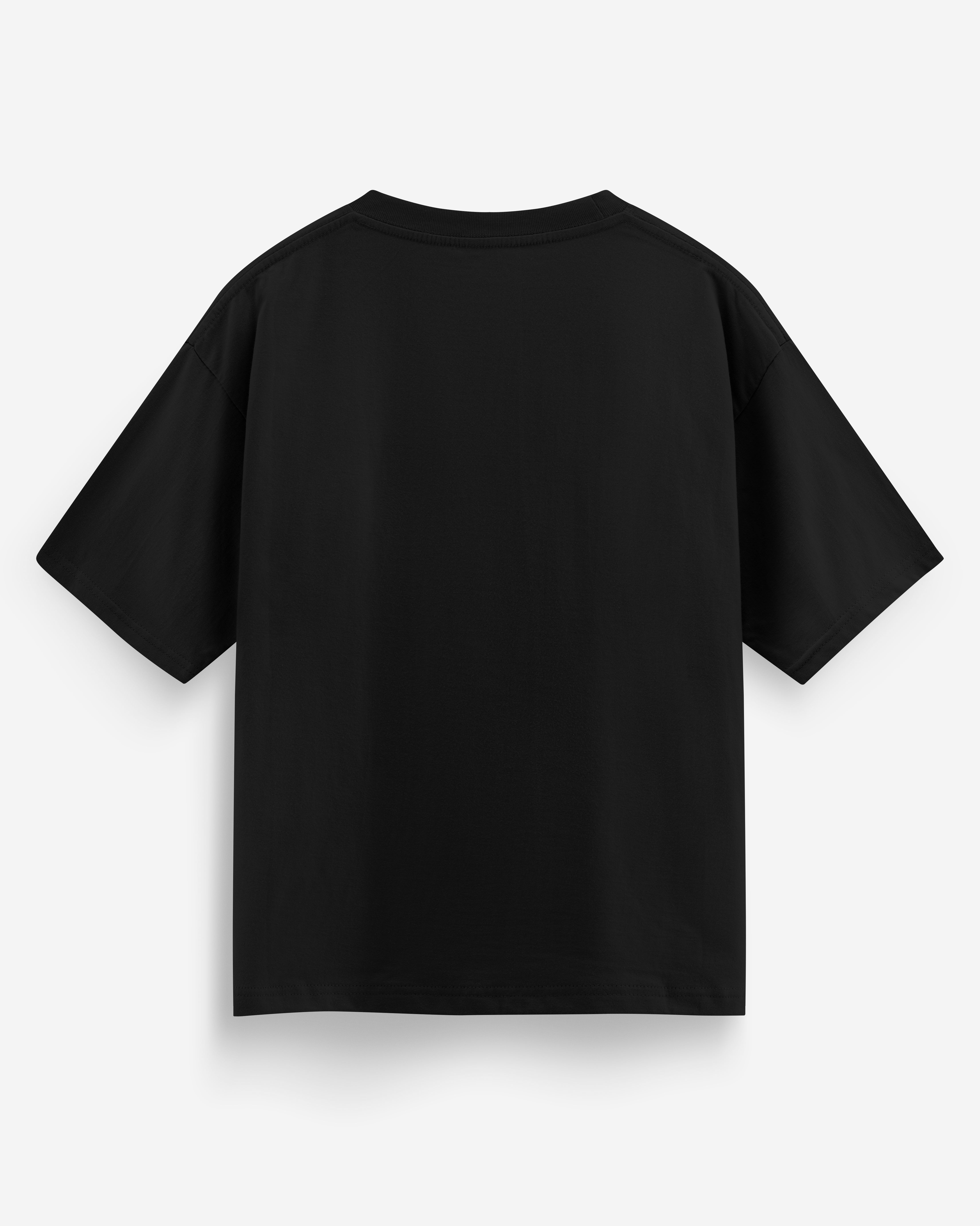 Black Oversized Premium T-Shirt- Men