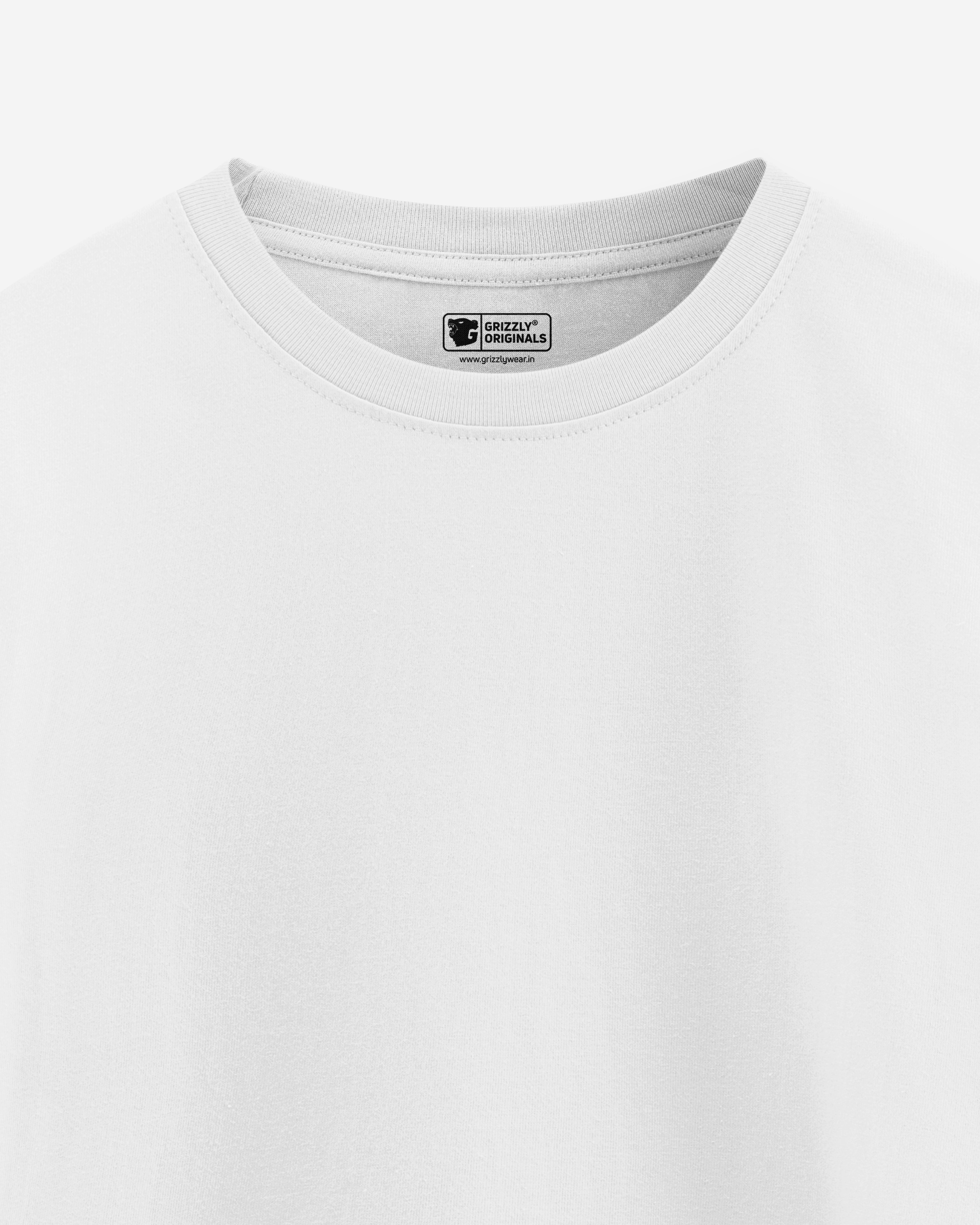 White Oversized Premium T-Shirt- Men