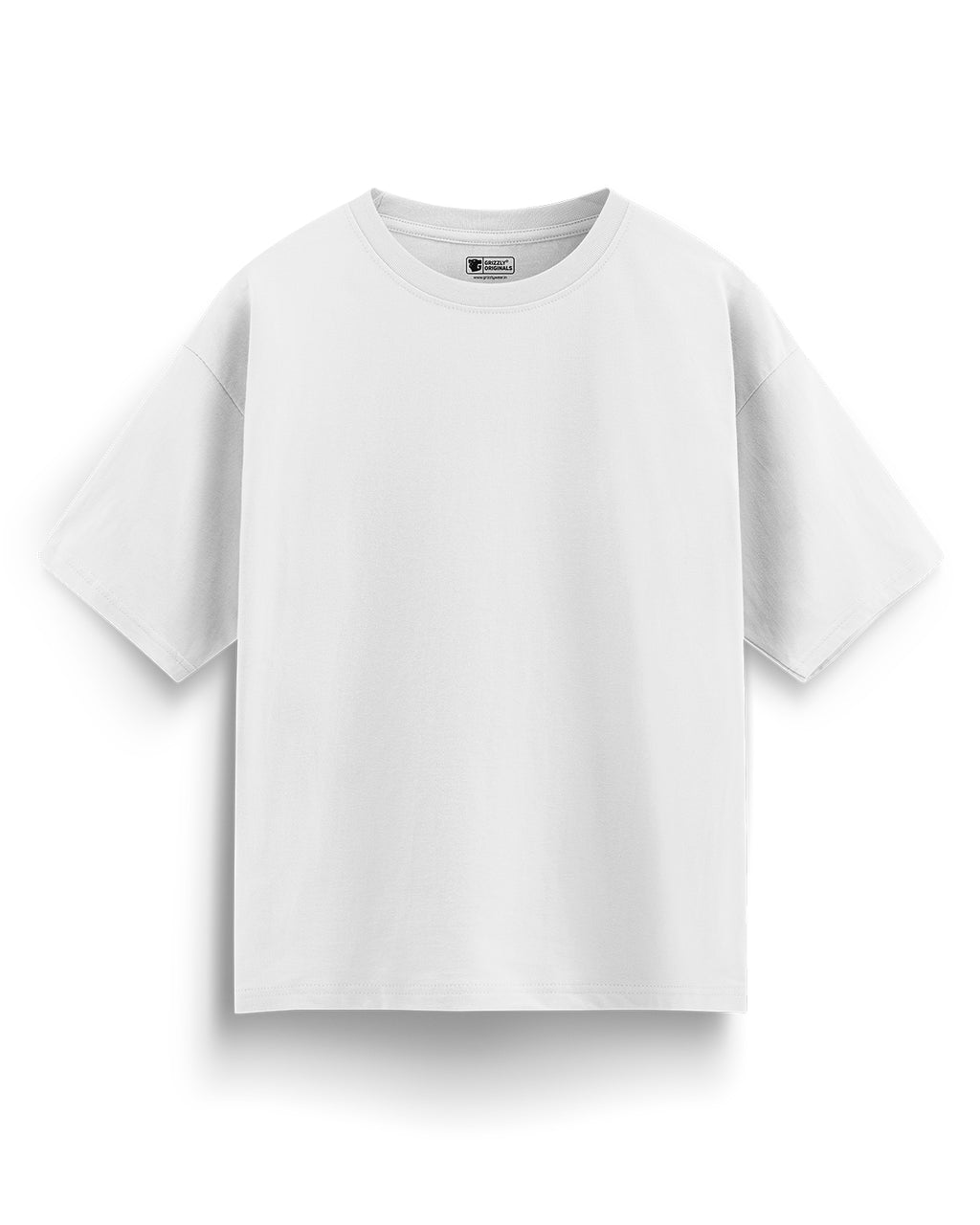Oversized Blank T-Shirt - Moonlight White