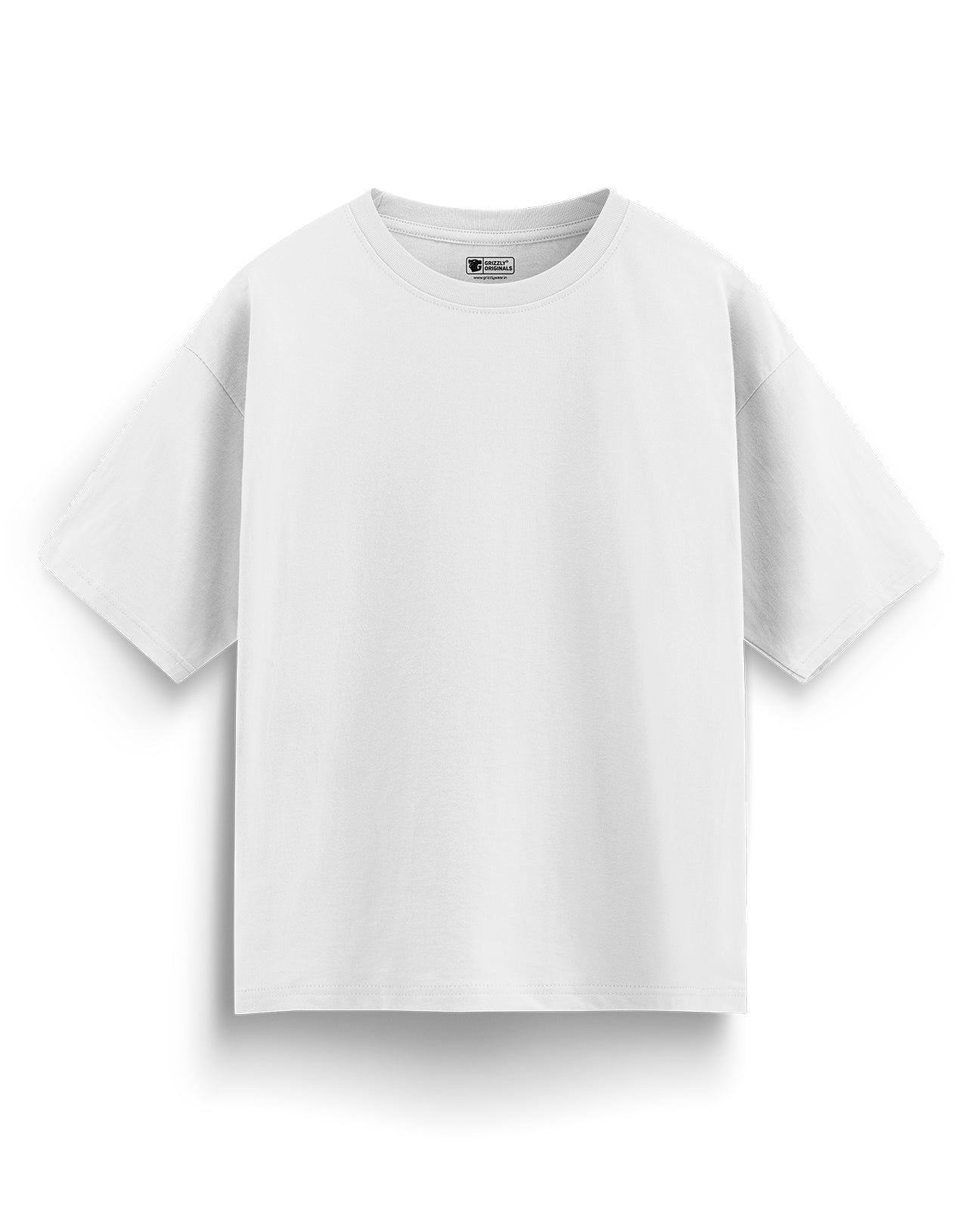 Oversized Blank T-Shirt - Moonlight White