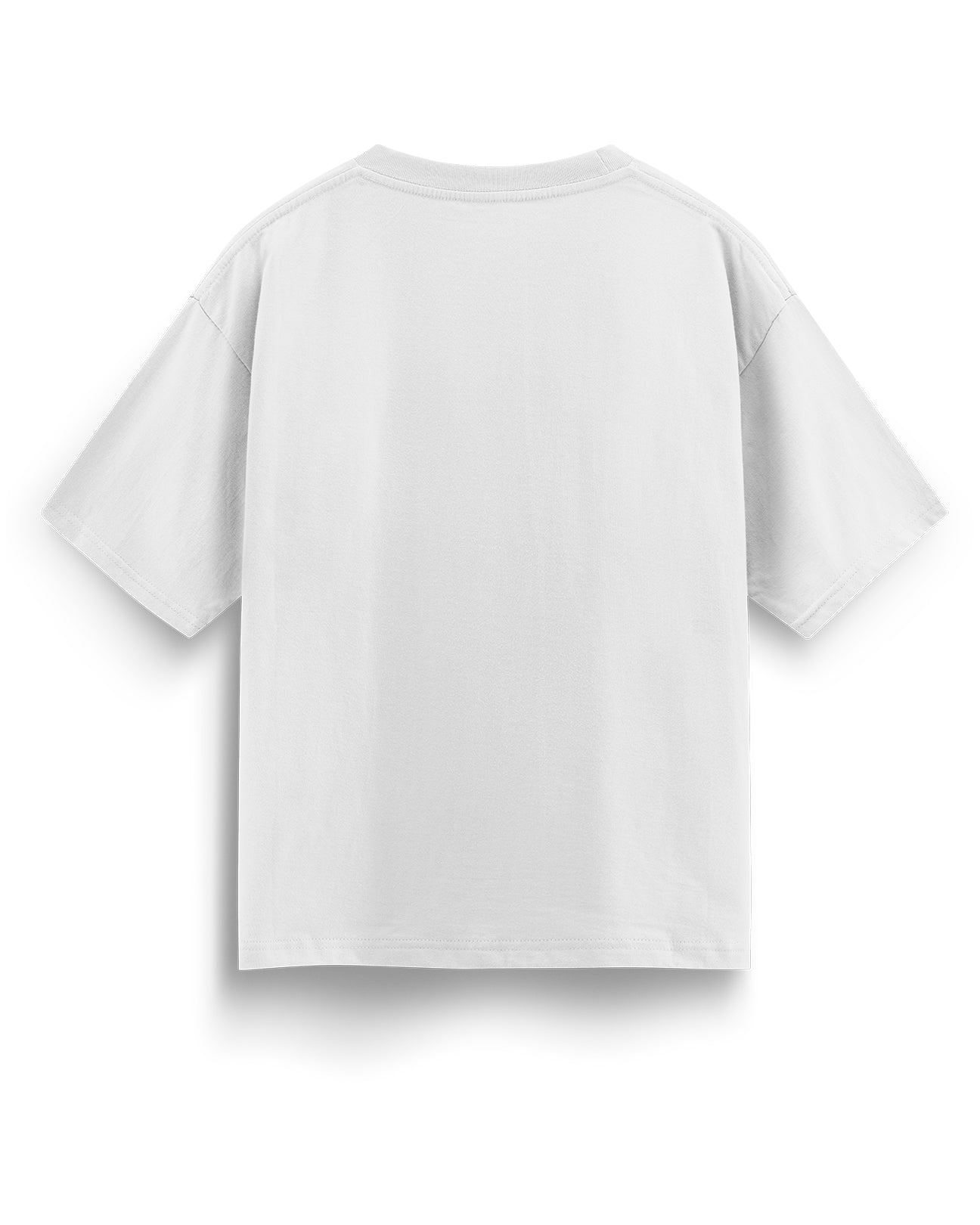 Oversized Blank T-Shirt - Moonlight White